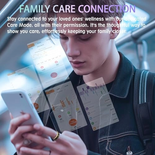Smart Ring - Heart Rate Blood Pressure Blood Oxygen