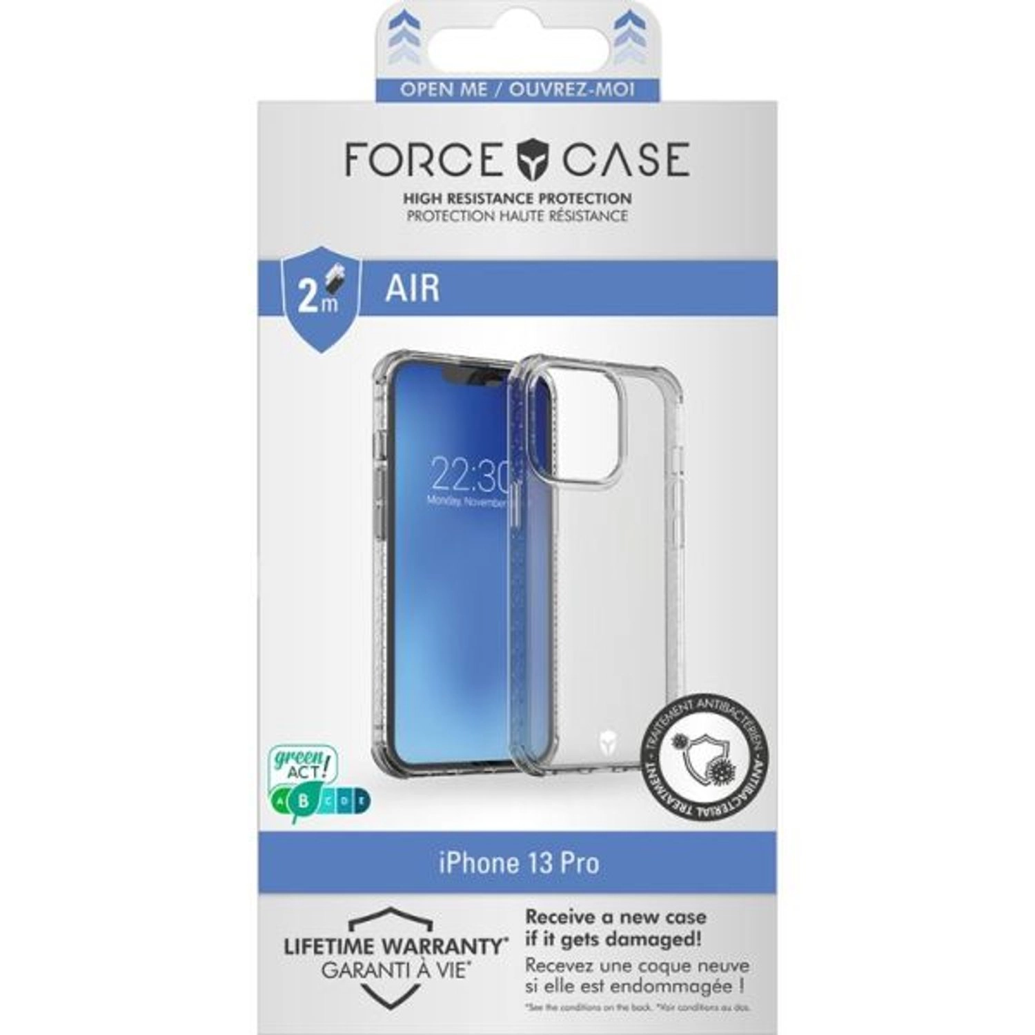 Force Clear Case for iPhone 13 Pro