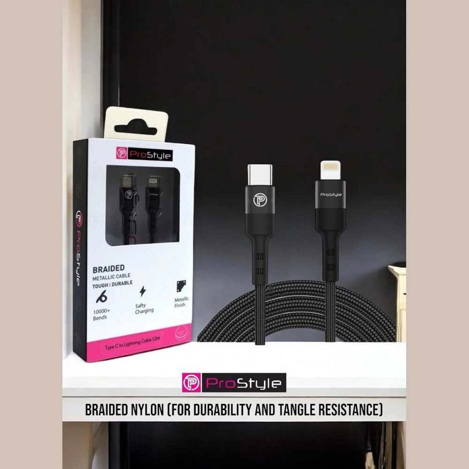Lightning To USB-C Cable - 1.2m
