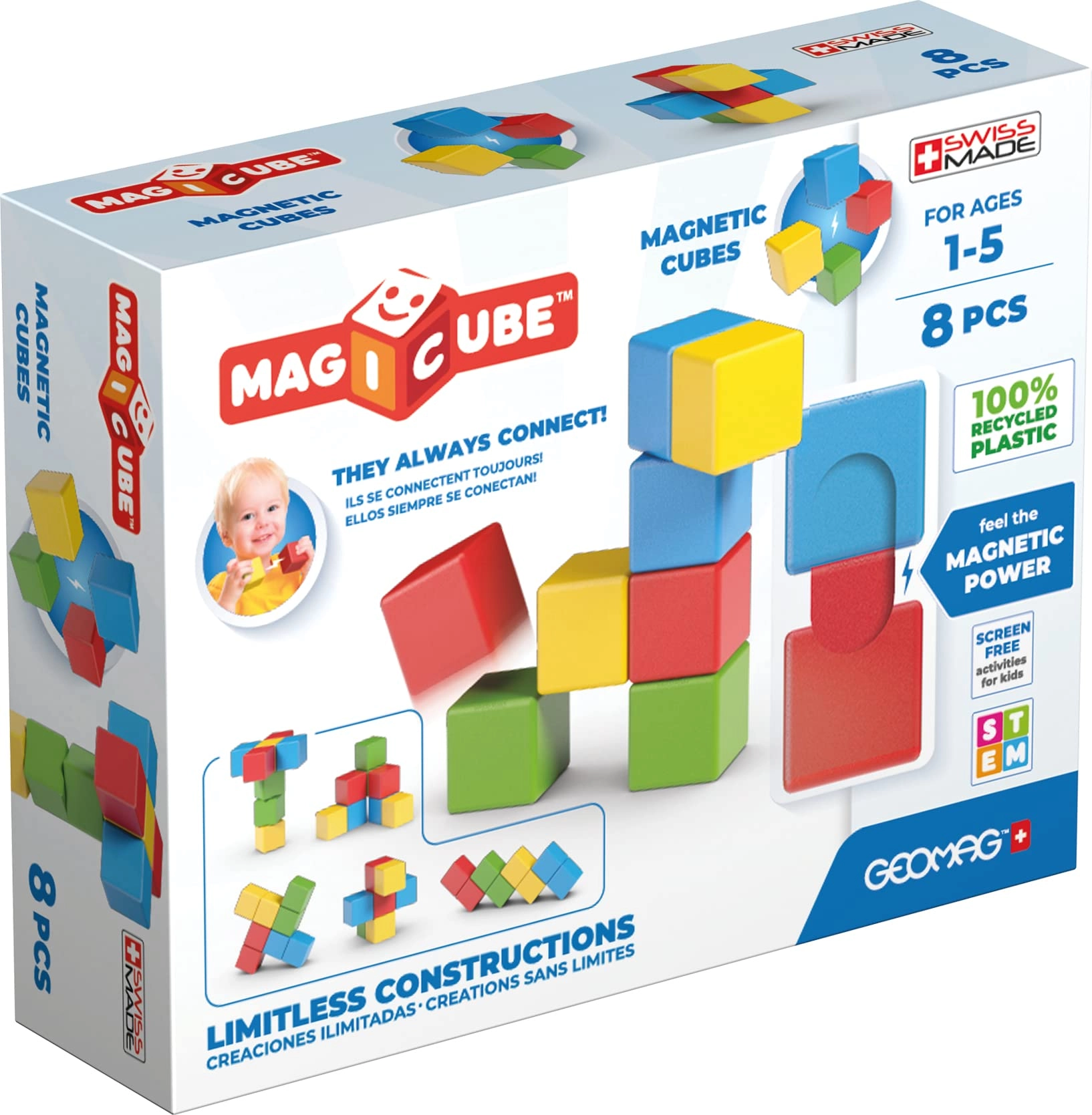 Geomag Magicube - 8pcs