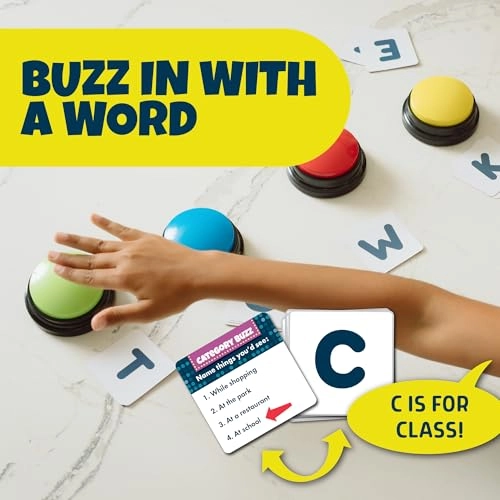 Family Buzzers - Alphabet - 4 years-8 years+