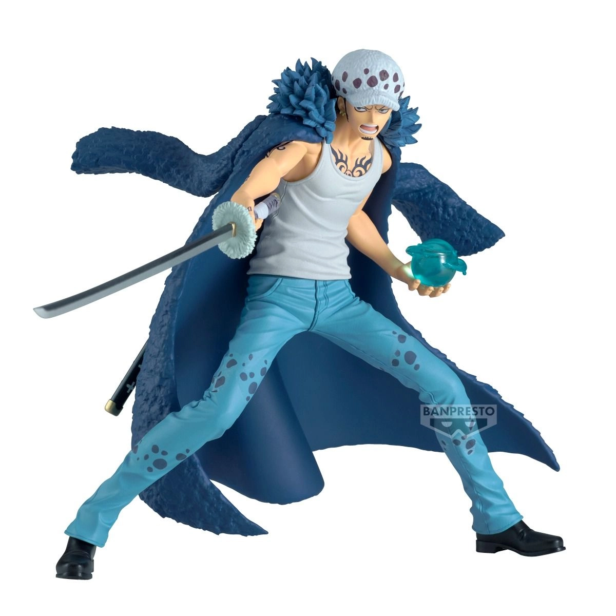 BANDAI SPIRITS Trafalgar Law - One Piece Battle Record Collection - 150mm (15 cm)