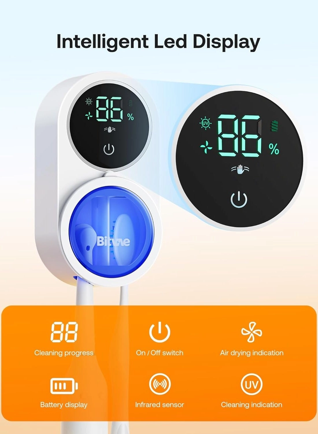 Toothbrush Cleaner - Wall two