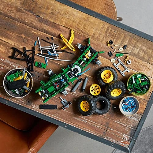 Technic John Deere 948L-II Skidder (42157) - Pneumatic functions 4-wheel drive