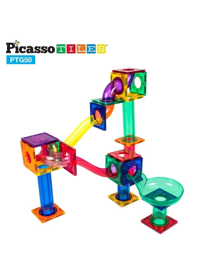 Magnetic Marble Run - Construction 50 pcs