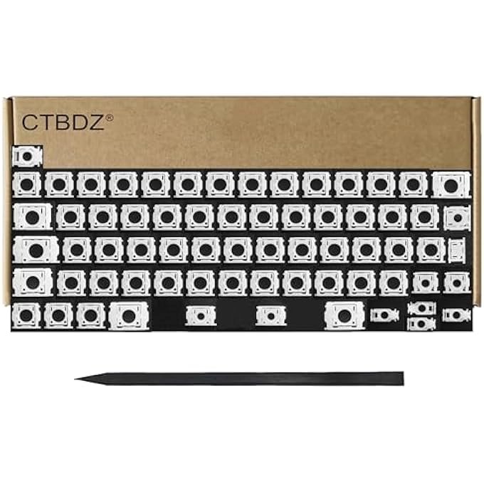 rayihni BUTTERFLY CLIP KEY CAPS REPLACEMENT - MacBook Pro 13" 16" A2141 A2289 A2251 A2338