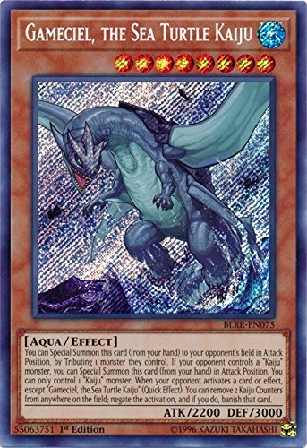 Yu-Gi-Oh! Gameciel, the Sea Turtle Kaiju BLRR-EN075 - 1st Edition