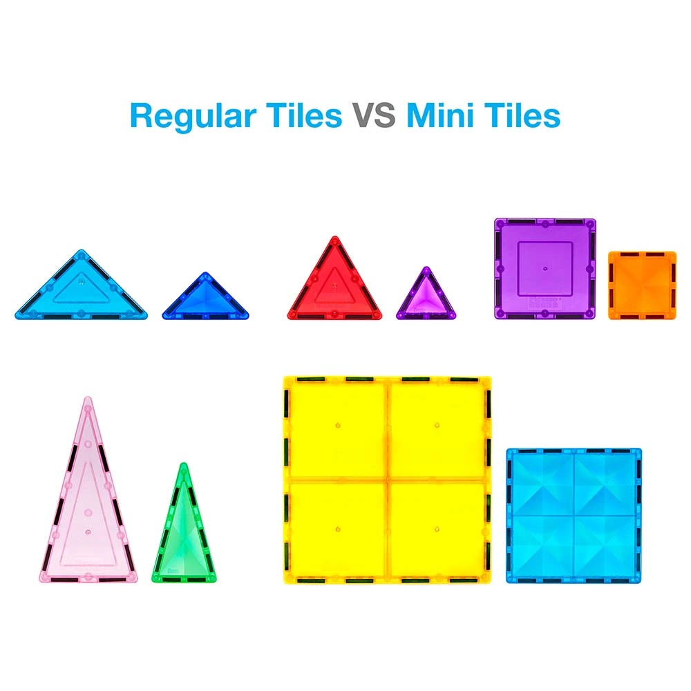 Magnetic Mini Diamond Tiles - 80 pcs