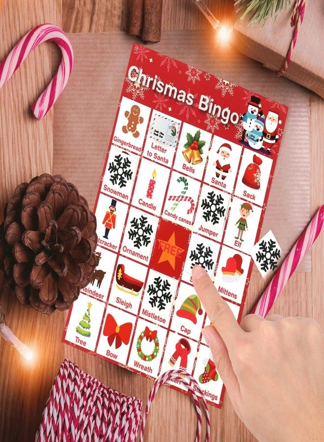Christmas Bingo Game Cards