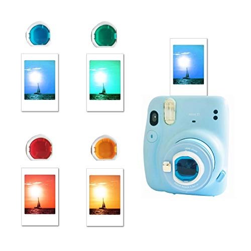 Instant Camera Accessory for Instax Mini 12 - Pastel blue Camera Bag Album