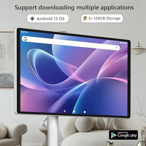 Portable TV on Wheels - FHD 1080p 21.5 Inches