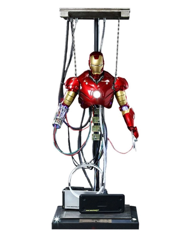 Hot Toys Iron Man - Iron Man Movie Masterpiece 1/6 Mark III (Construction Version) (39 cm)
