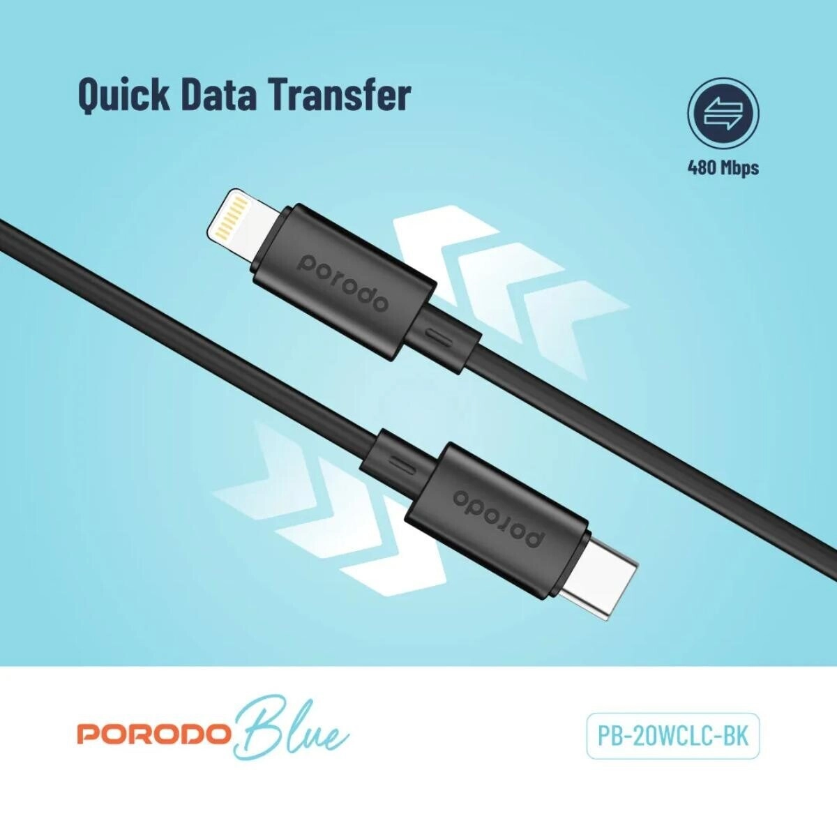 Charge Cable 27W USB-C to Lightning 1.2m