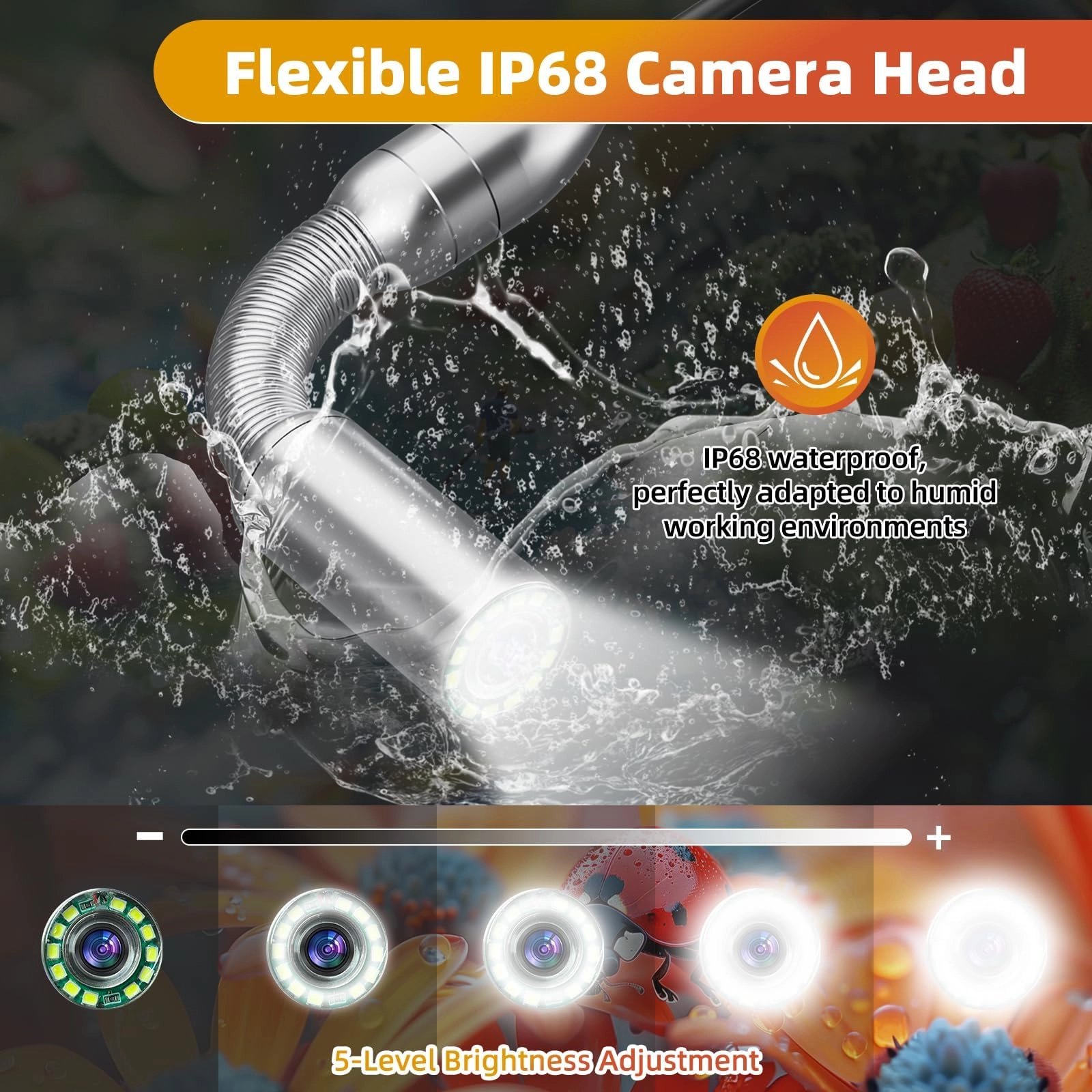 Drain camera - 50M/165FT 5mm