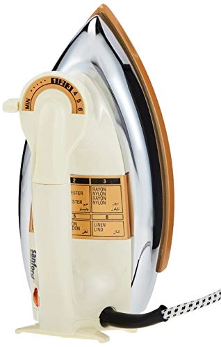 Super Deluxe Dry Iron - 3.5 lbs 1100W Teflon