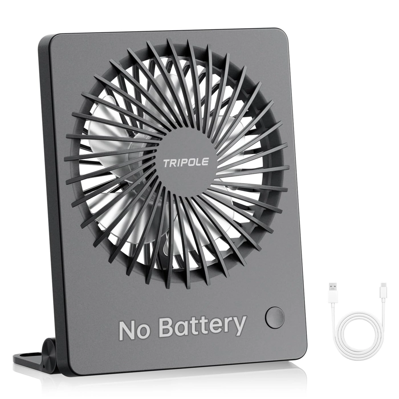 TriPole Mini Desk Fan - Table