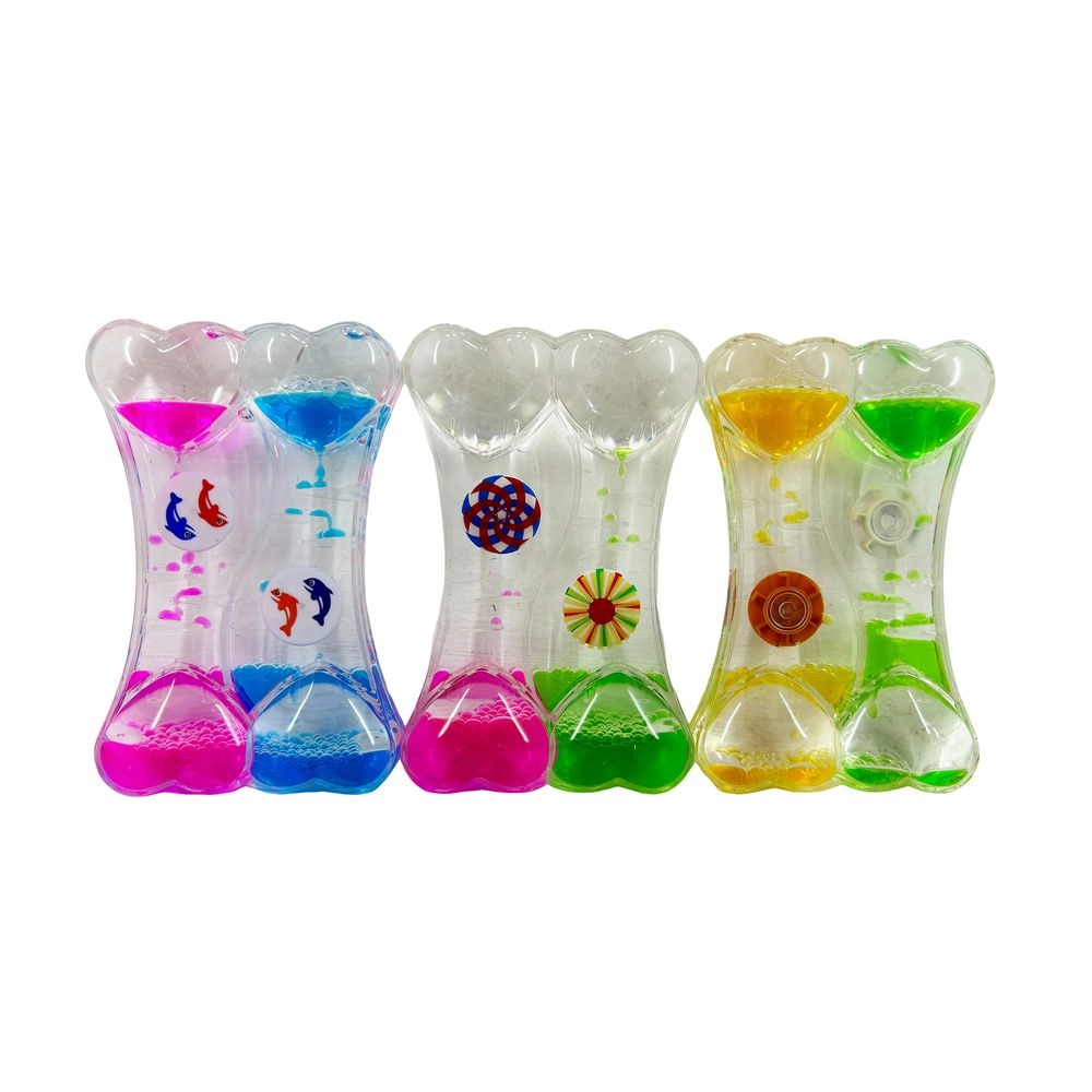 Galaxy Toys Cobalt Liquid Timer - Dolphin Spinning Wheel Gear