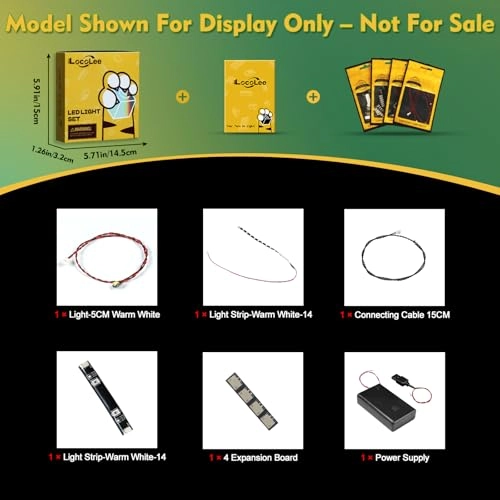 Light kit - Compatible with LEGO 77258 F1 ACADEMY LEGO Race Car