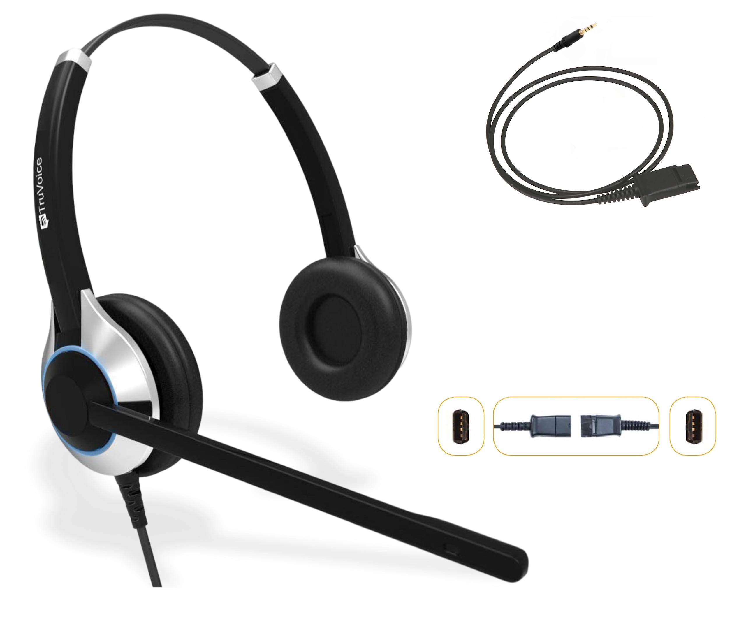 TruVoice HD550 Wired Headset Bundle