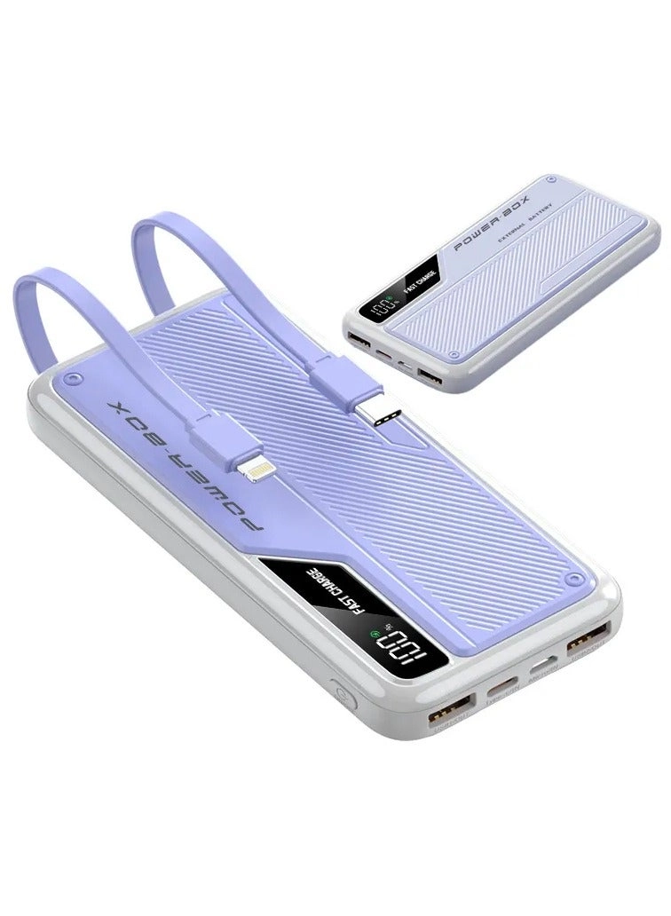 Portable Power Bank - 10000 mAh Quick Charging 2.0 USB 2.0 10W wireless