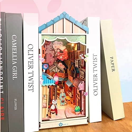 Book Nook - 3D Wooden Sensor Light