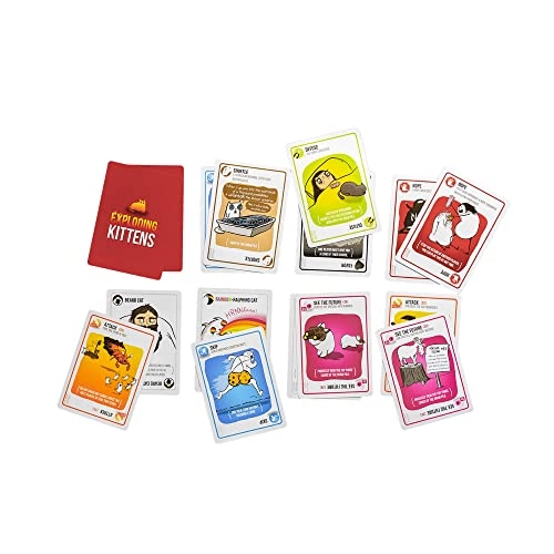 Exploding Kittens: Two Player Edition - Card Game