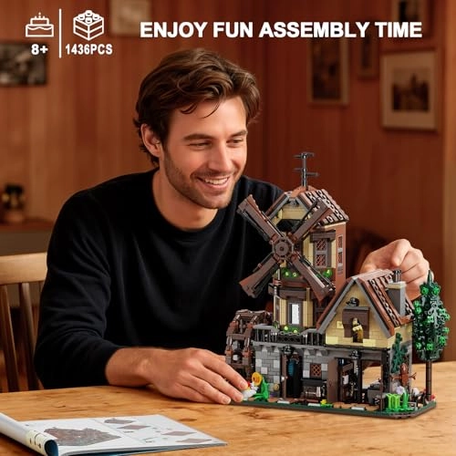 Windmill Farm Cabin (T2155) - Mechanical Linkage LED Lights