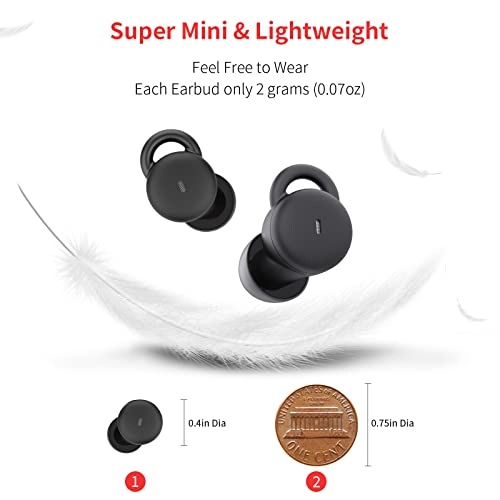 Sleep Version 2.0 - Black In Ear Bluetooth 5.2