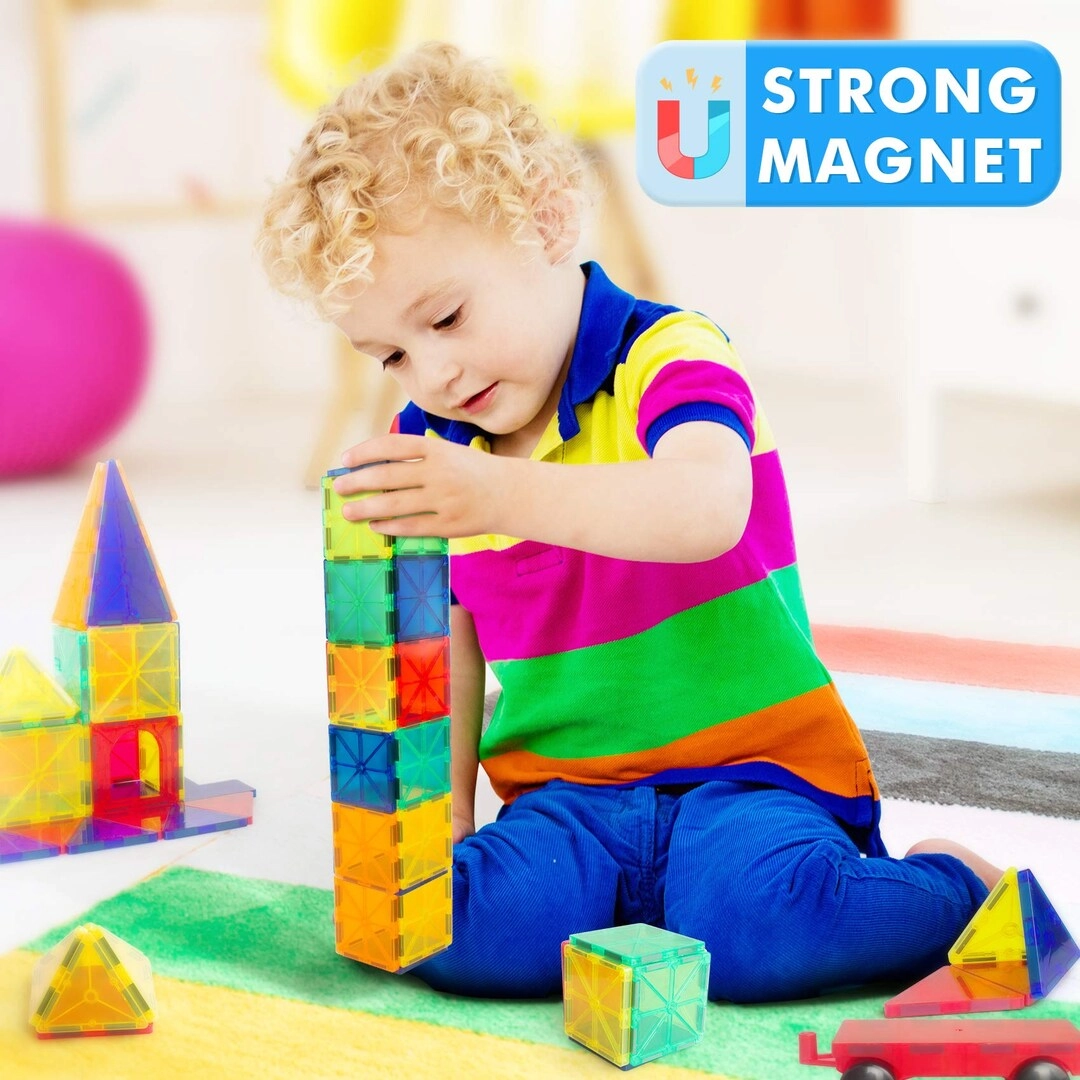 Magnetic Blocks - 60 pcs