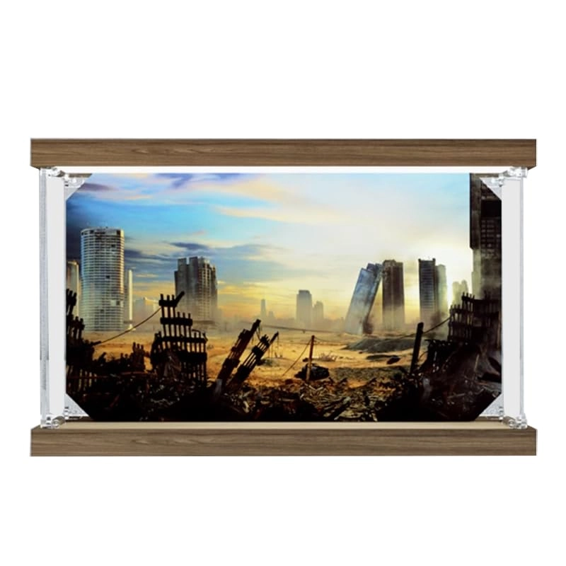 HCAEIOFJ Display Case (75376) - Clear Acrylic 35x15x20cm