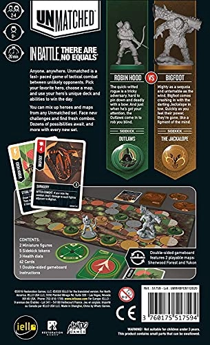 Unmatched: Robin Hood vs. Big Foot