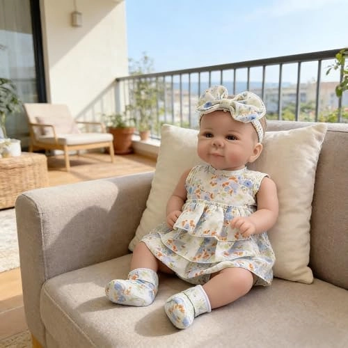 Reborn Baby Doll - Twins 20 inch Vinyl Girl Ages 3+