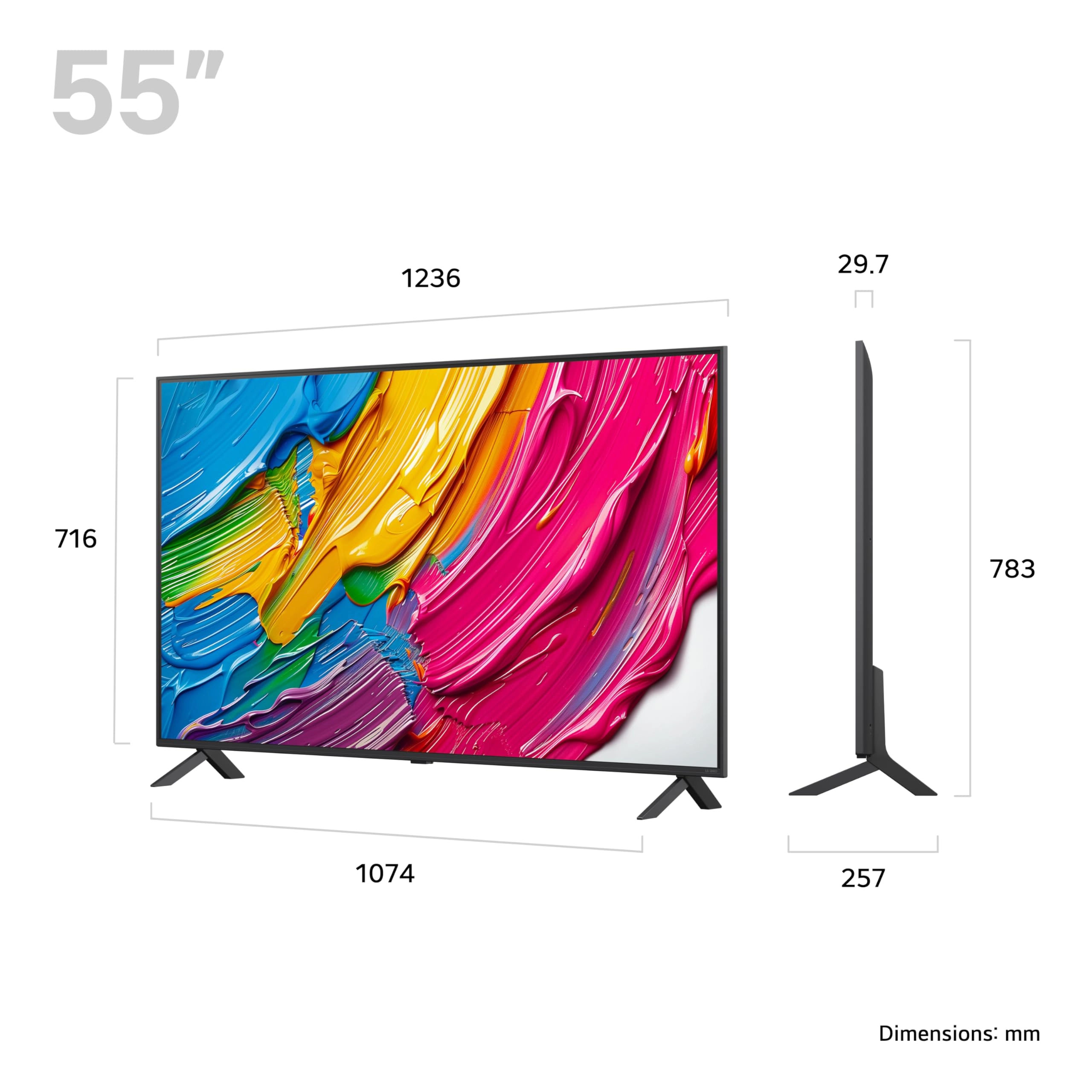 55QNED80A6A - 55 Inches