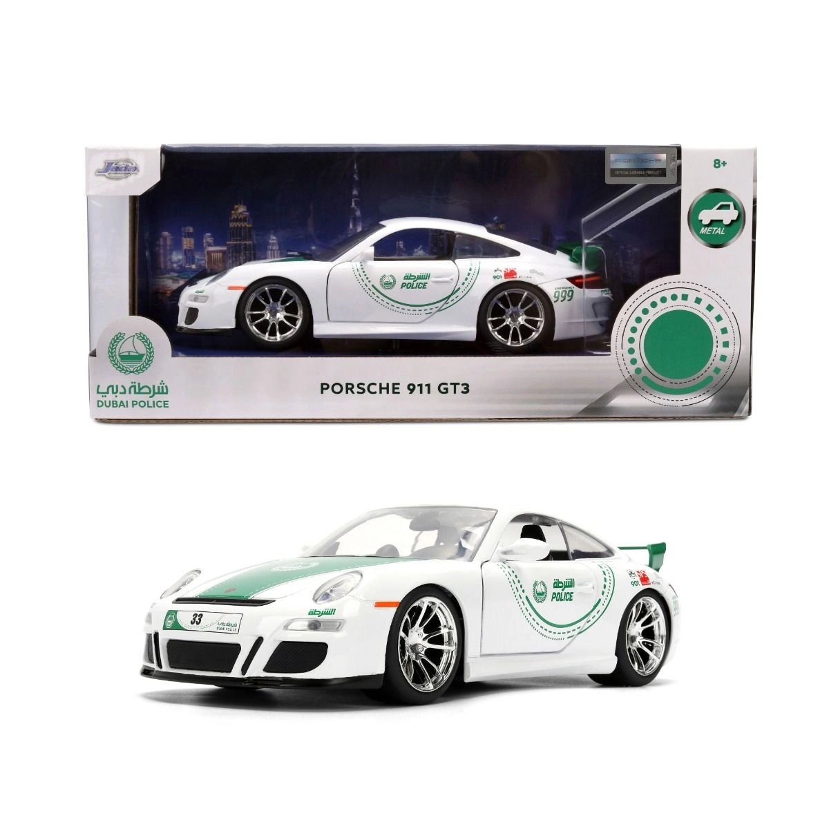 Dubai Police Porsche 911 GT3 - 1:24