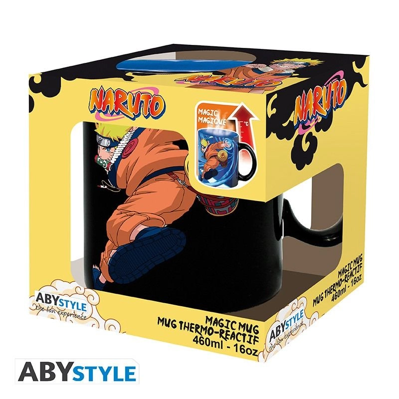 ABYstyle Naruto Shippuden Naruto & Sasuke Heat Change Mug - 460 ml