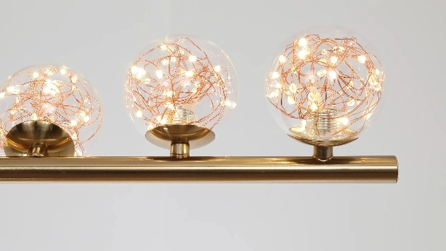 Modern Globe Chandelier - 3000 - 6000K Dimmable