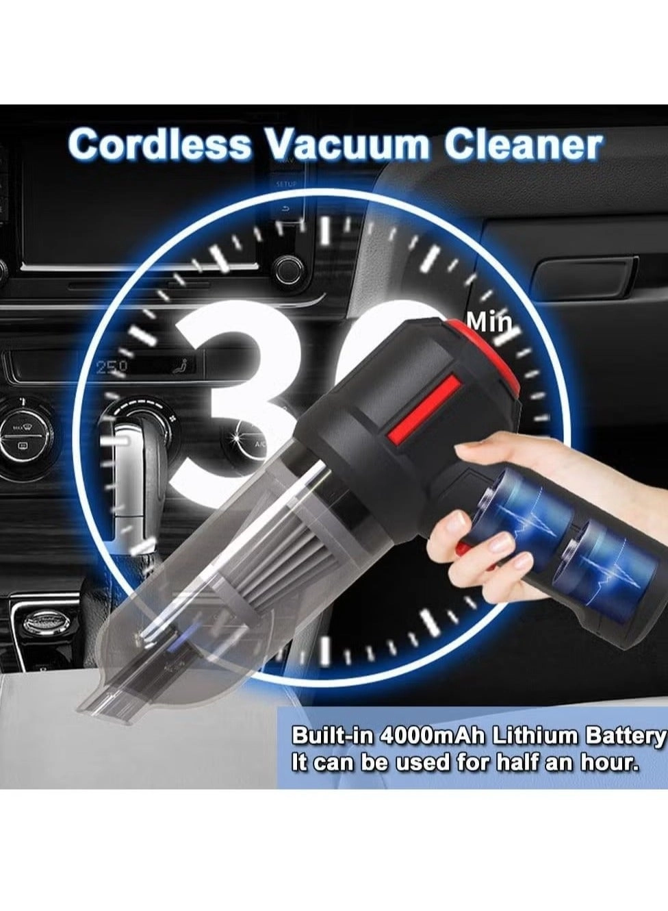 Cordless handheld Vacuum Cleaner