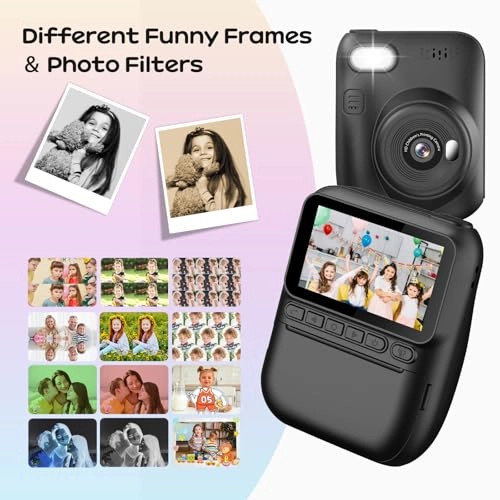 Kids Instant Camera - 3.0 Inch 14MP 1080P