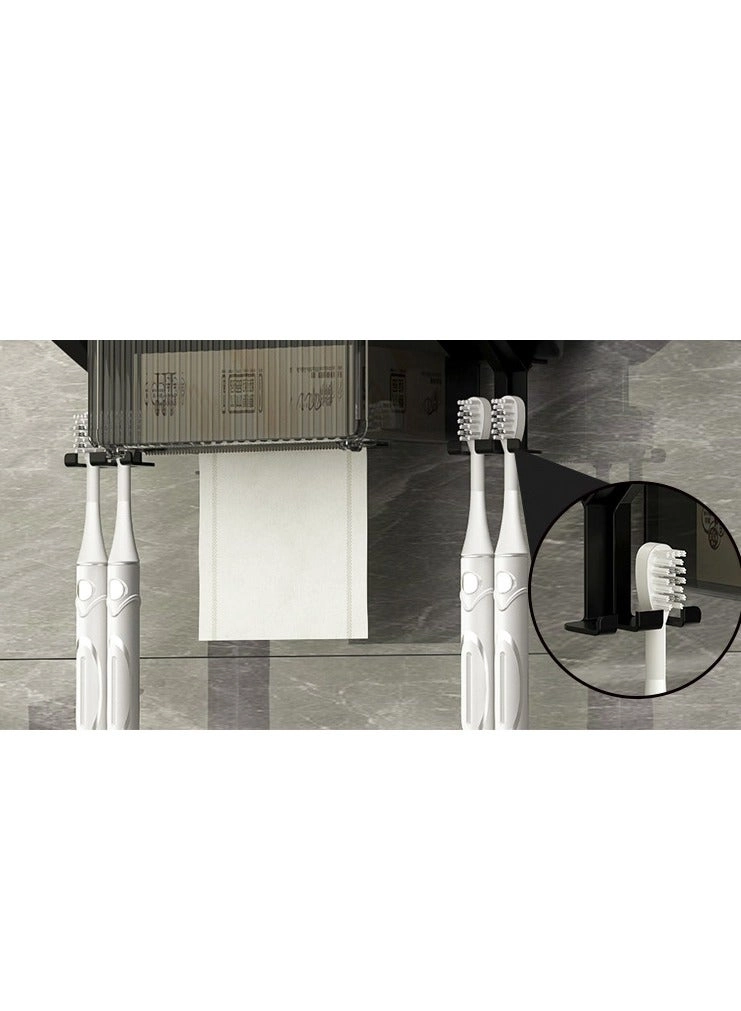Toothbrush Holder - 4 Wall Mounted
