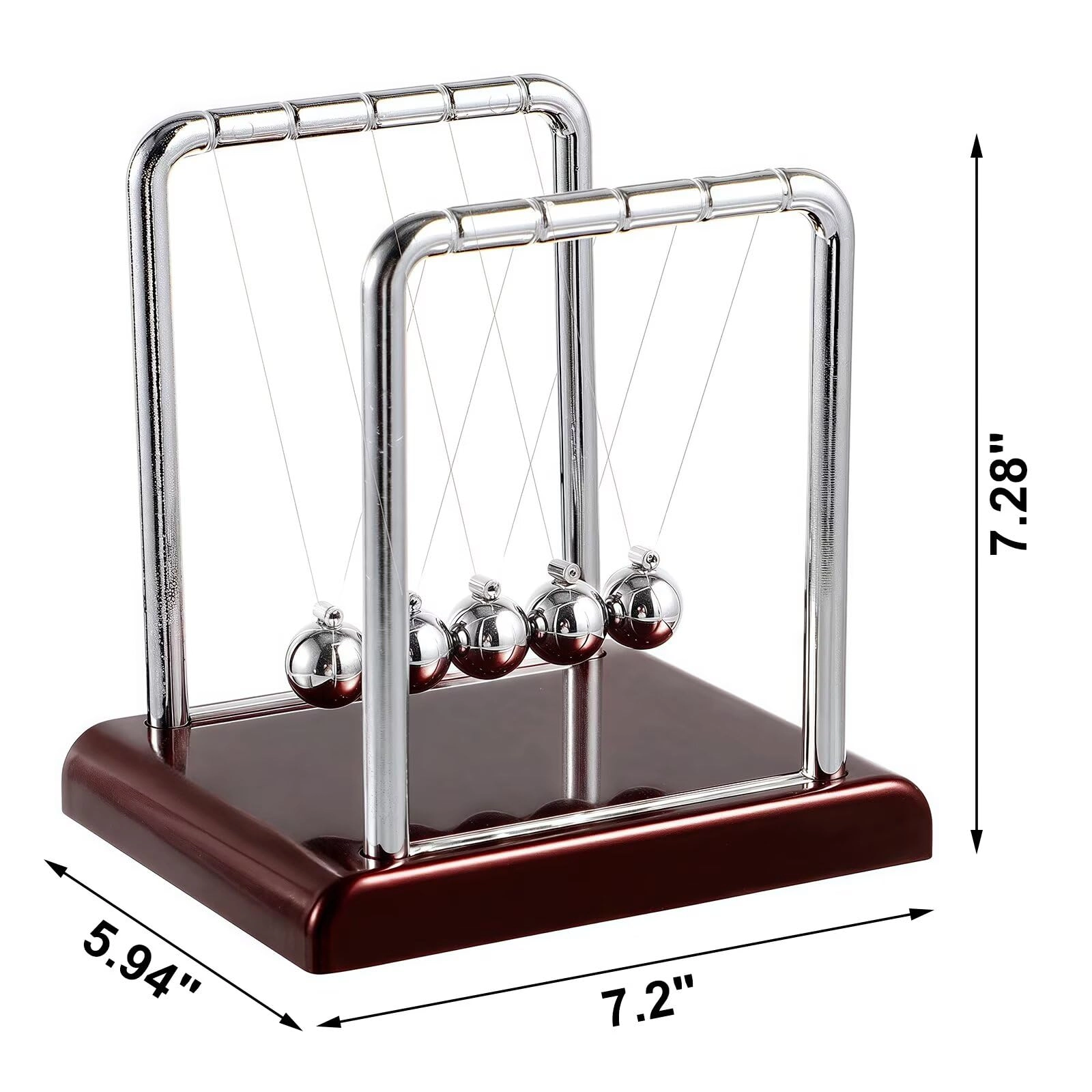 Newton's Cradle - 5 pieces Physics