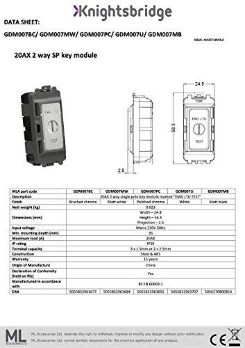 20AX 2-Way Key Module