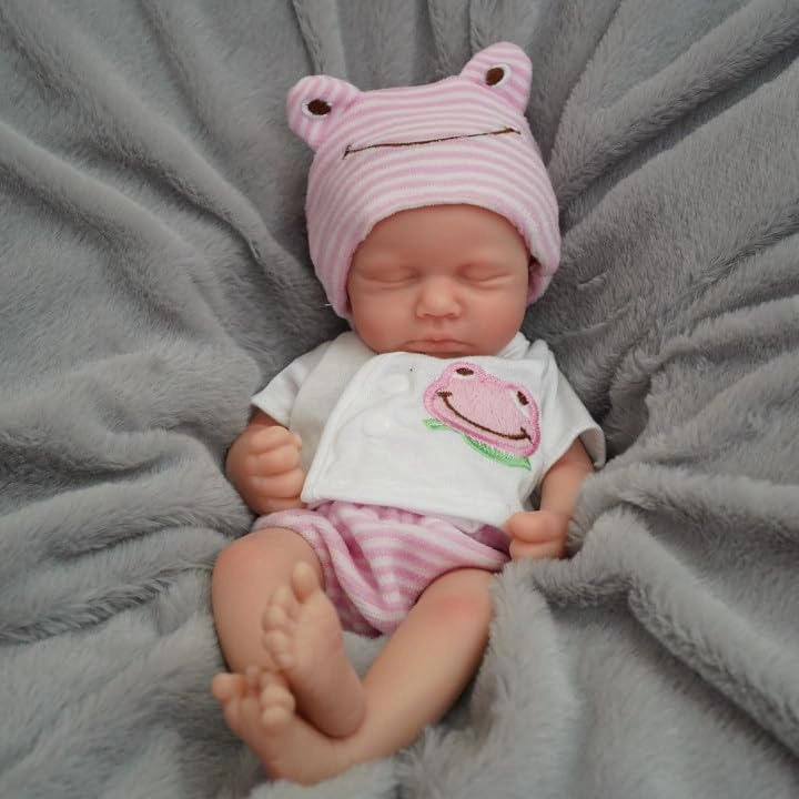 Reborn Baby Doll - 12" Micro Preemie 2lb