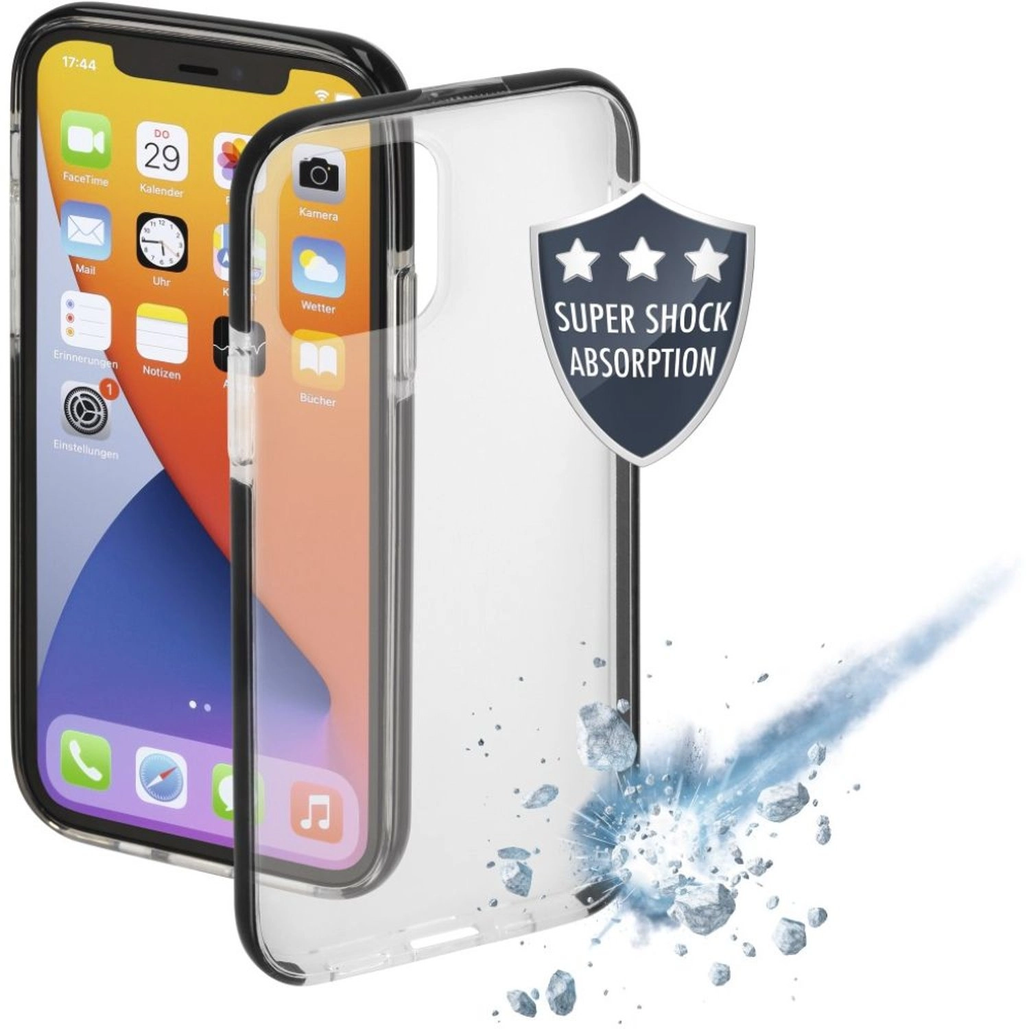 Hama Invisible Back Case for Apple iPhone 12Pro/12