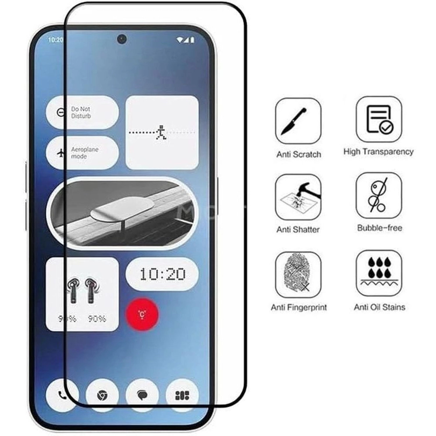 Clear Screen Protector for Nothing Phone 2A