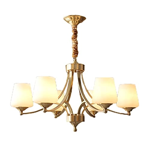 E27 American Style Chandelier - Copper 6