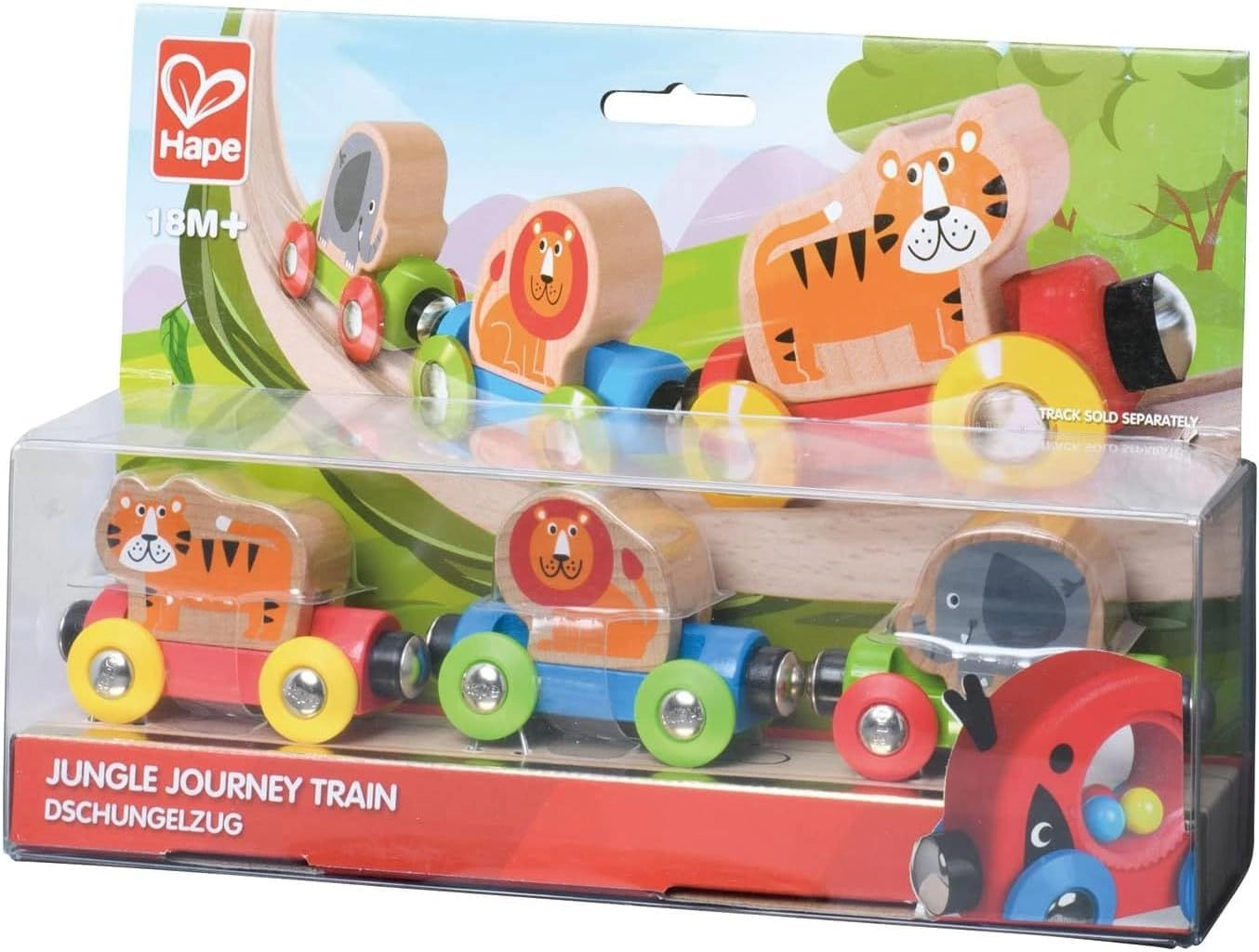 Jungle Journey Train - 18 Months Six-piece