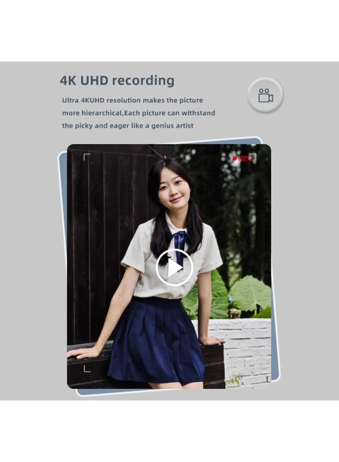 4K 48MP Portable Camcorder