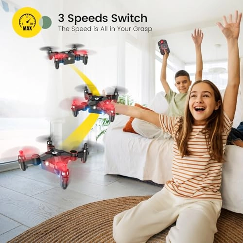 HS190 - Foldable Mini Pocket Quadcopter Altitude Hold 3D Flips