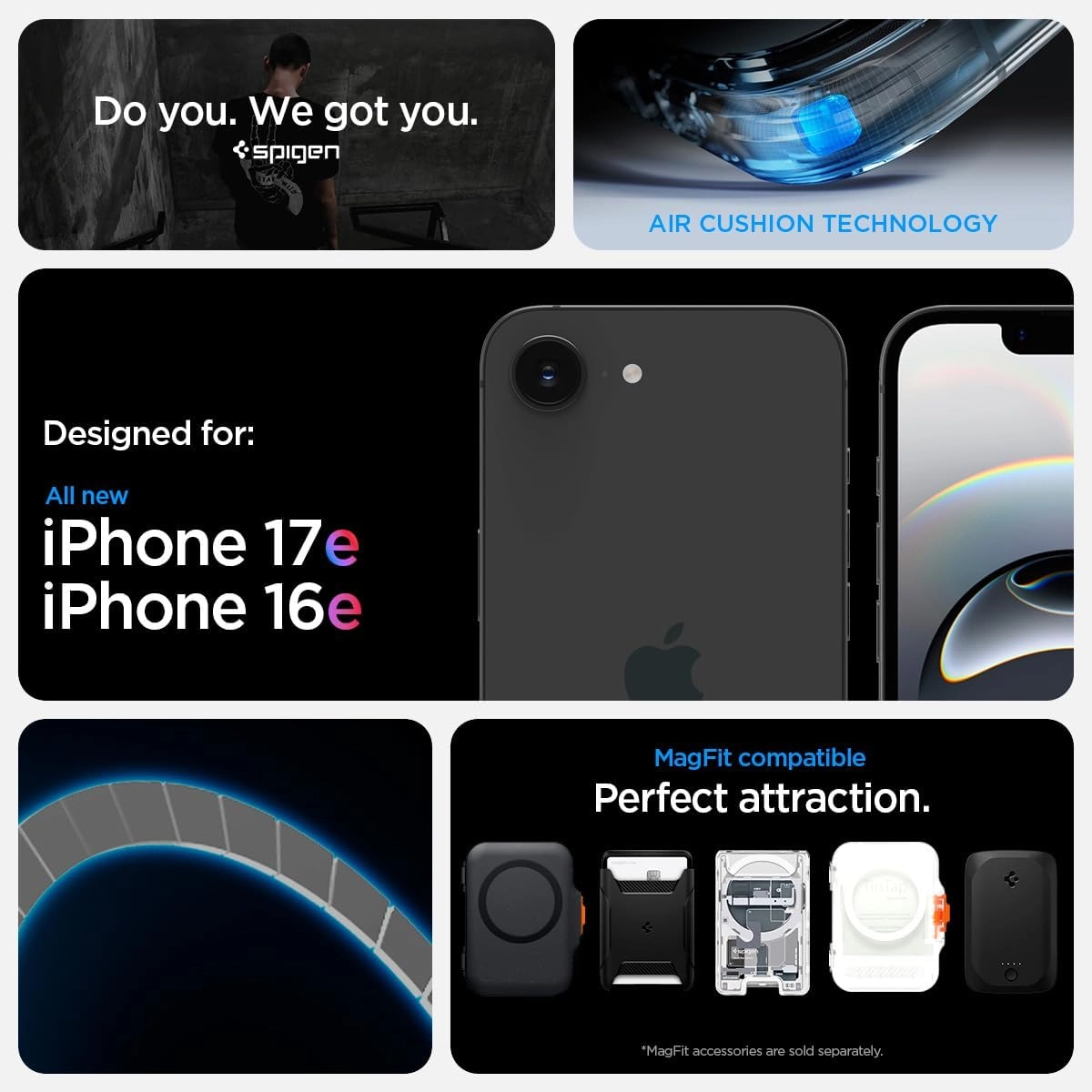 Ultra Hybrid MagFit case cover for iPhone 17E / iPhone 16E