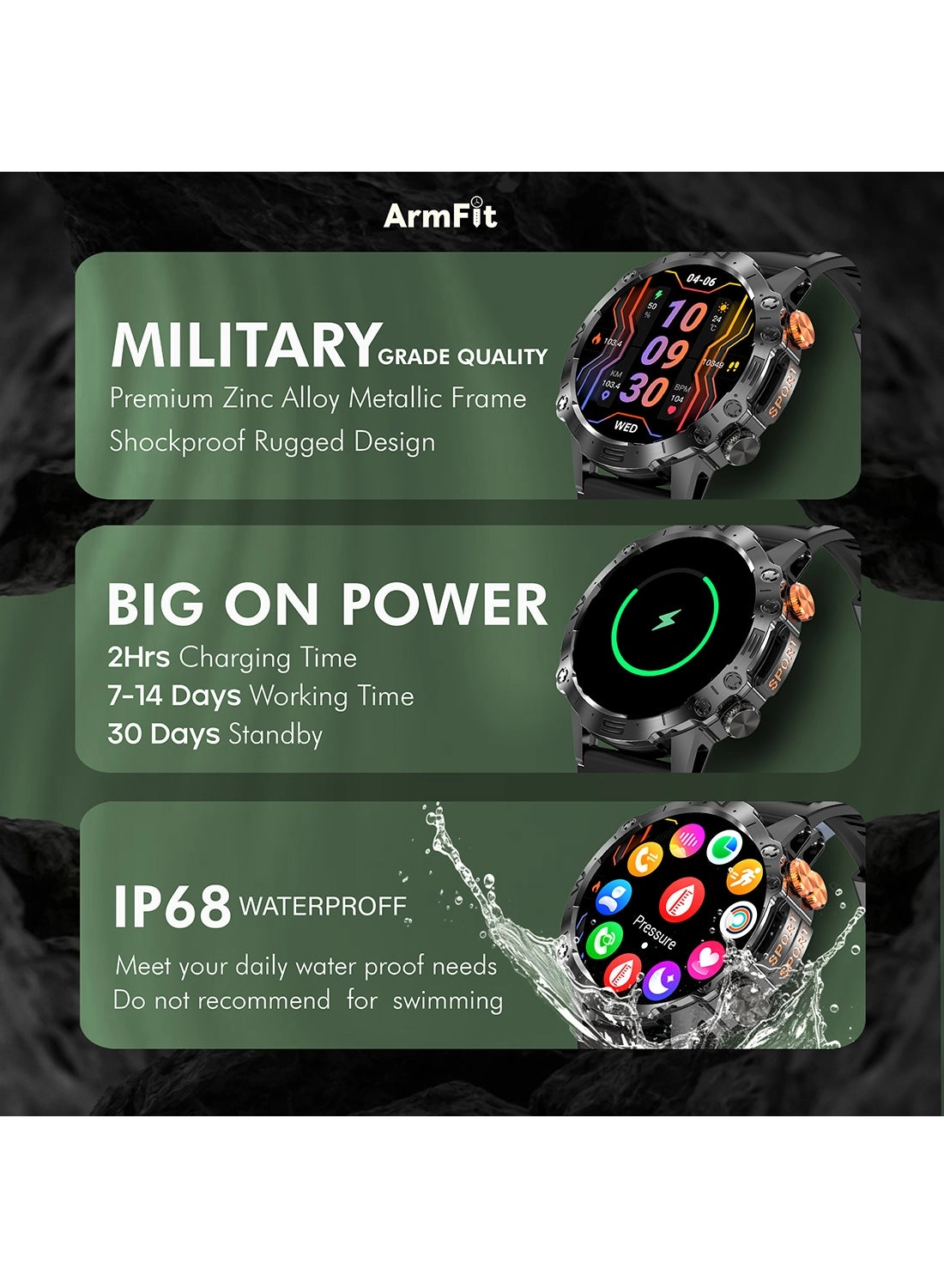 Dome 47.5mm Zinc Alloy